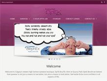 Tablet Screenshot of optikboutik.com